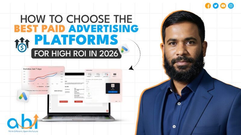 Abu Hasan Lavlu explaining the top paid advertising platforms for high ROI in 2026.